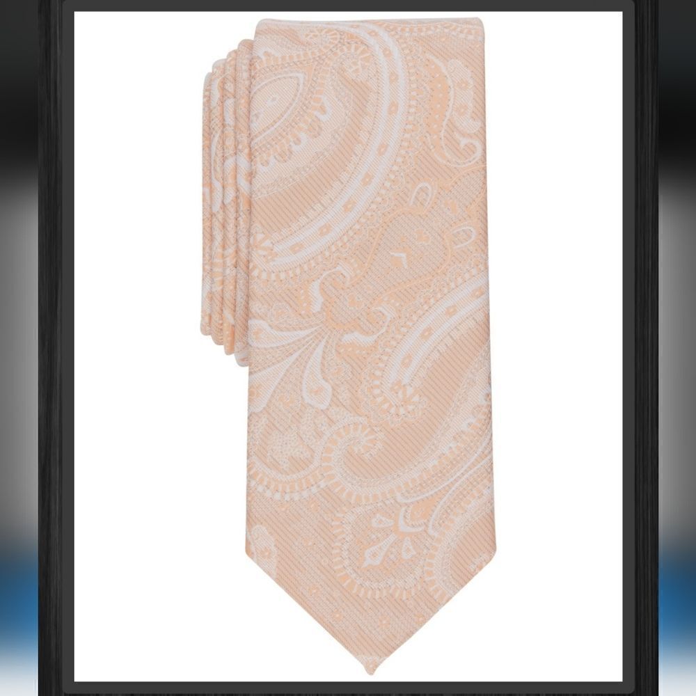 Bar III Slim Colwood Paisley Tie